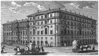 A Hitterjesztés Szent Kongregációjának palotája Rómában